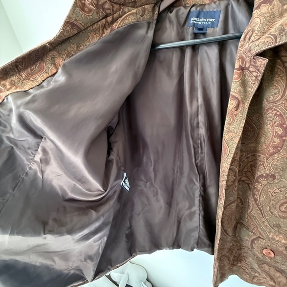 🧥 Jones New York Signature Woman Paisley Blazer Jacket - Size 2X - Picture 6 of 11